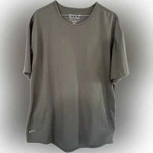 BYLT Basics Men's Drop-cut Dark Gray T-Shirt (XL)